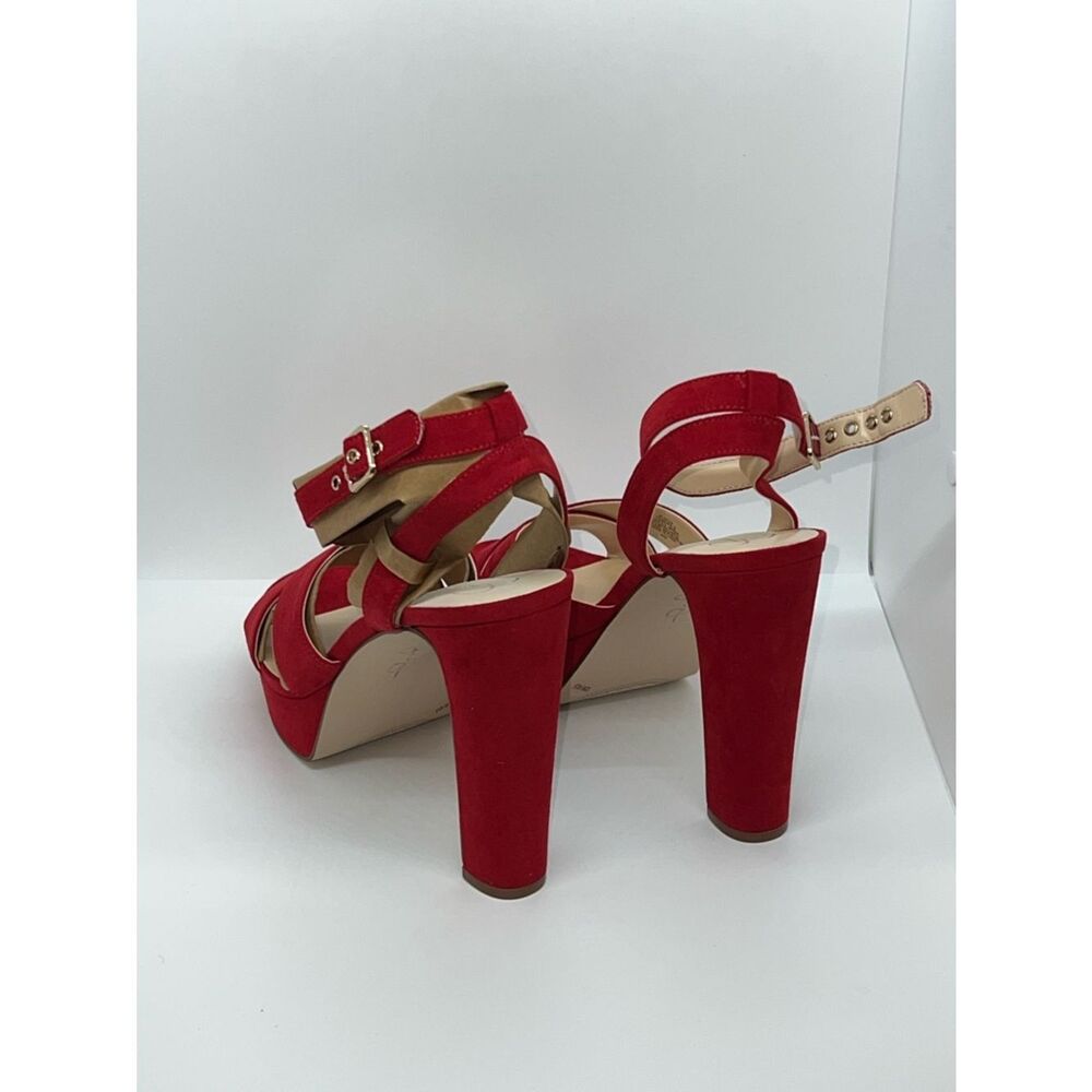 Sexy Red High Heel Platform Pumps By Jessica Simpson. Size 12!!!!! - Picture 3 of 9